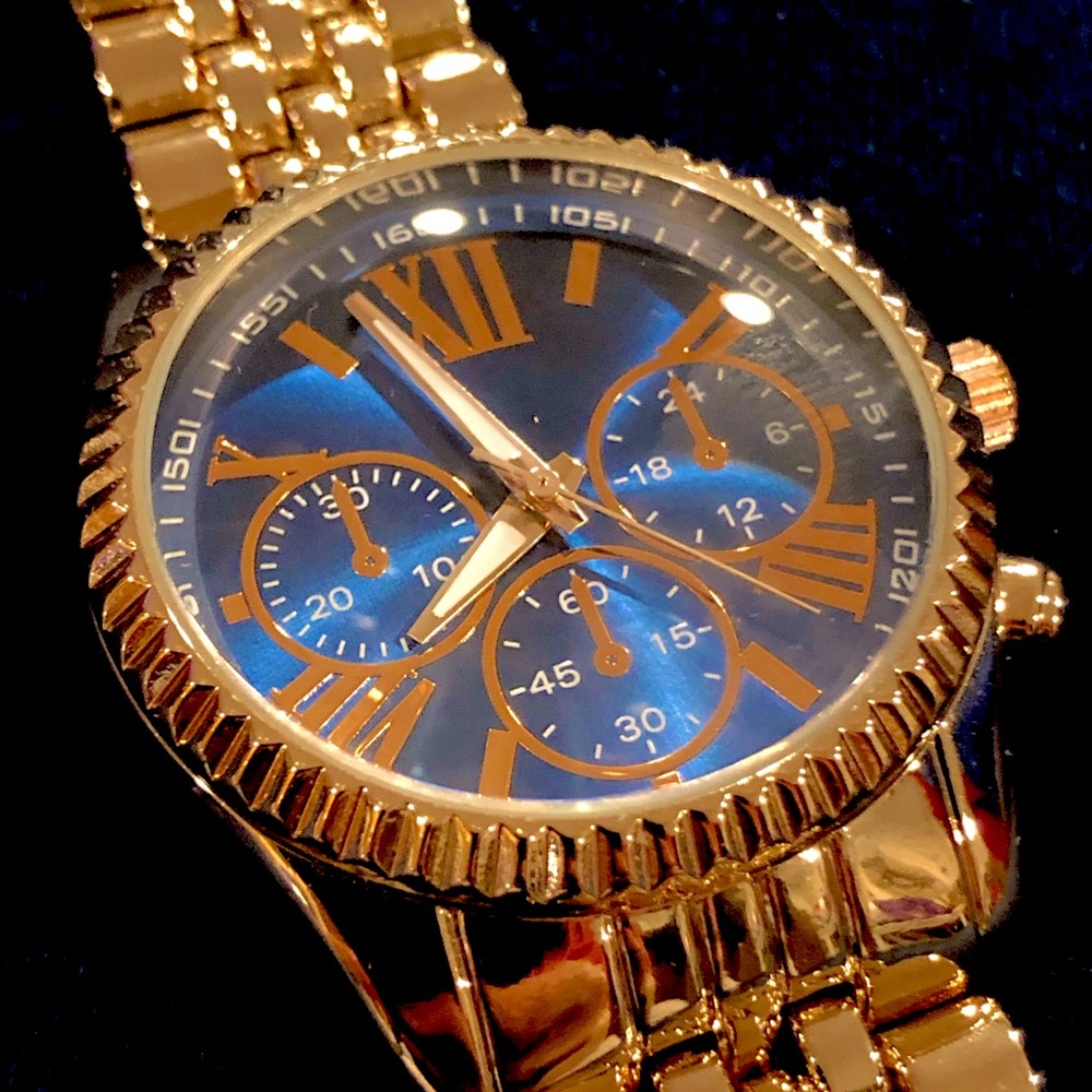 Accutime Watch WM045115 1115 Rose Gold Tone